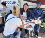 Алтайские росгвардейцы познакомили граждан со своими вакансиями