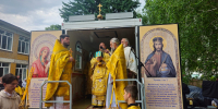 Второй день 27 Крестного хода в Коробейниково - Алтайская митрополия
