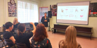 В рамках гранта «Наставничество, как образ жизни» в ТОС Гущинского микрорайона,  состоялся мастер-класс по этикету для наставнических пар - Администрация г. Барнаул