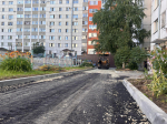 В Центральном районе приступили к благоустройству двора в рамках нацпроекта «Инфраструктура для жизни»
