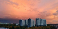Закат над Барнаулом / Фото: amic.ru - ИА Амител