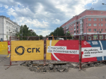 В Барнауле ограничили движение транспорта по улице Профинтерна