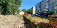 На территории микрорайона Новосиликатный продолжаются работы по капитальному ремонту тепловой сети - Администрация г. Барнаул