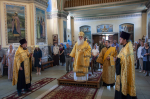 Архиерейское богослужение в канун Недели 7-й по Пятидесятнице