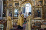Архиерейское богослужение в канун Недели 7-й по Пятидесятнице