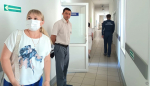 В краевой клинической больнице скорой медицинской помощи №2  прошла  учебная тренировка по пожарной безопасности