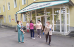В краевой клинической больнице скорой медицинской помощи №2  прошла  учебная тренировка по пожарной безопасности