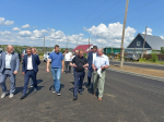 Ремонт дороги к врачебной амбулатории в селе Гоньба
