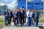 "Европа" становится ближе. Захар Торычев проконтролировал ход благоустройства прилегающей к торговому центру территории