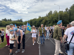 На барнаульском стадионе «Рубин» прошло мероприятие, посвященное  95-й годовщине образования Воздушно-десантных войск России