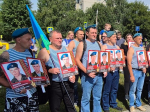 В День ВДВ в краевой столице возложили цветы к монументу героям-десантникам