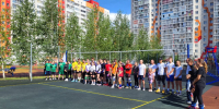В Индустриальном районе состоялся турнир «Кубок Матрешки. Волейбол в твоем дворе» - Администрация г. Барнаул