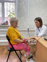 На территории Железнодорожного района прошло профилактическое медицинское обследование