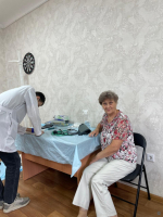На территории Железнодорожного района прошло профилактическое медицинское обследование