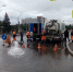 Барнаульский Водоканал устраняется коммунальную аварию на пересечении проспекта Социалистический и проспекта Строителей - Администрация г. Барнаул