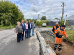 В поселке Кирова строят тротуар по проекту инициативного бюджетирования