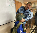 Живое общение воспитанников центра «Надежда» и сотрудников отряда «Форпост»