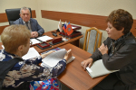 Председатель АКЗС Александр Романенко провел прием граждан