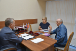 Председатель АКЗС Александр Романенко провел прием граждан