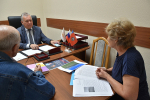 Председатель АКЗС Александр Романенко провел прием граждан