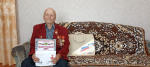 С юбилеем поздравили жителя Тальменского района Пантелея Леонтьевича Решотку
