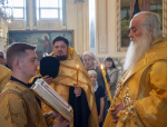 Архиерейское богослужение в канун Недели 10-й по Пятидесятнице