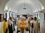 Владыка Сергий совершил вечернее богослужение с чтением акафиста