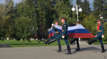 В Барнауле состоялась торжественная церемония поднятия Государственного флага России