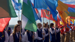 В Барнауле состоялась торжественная церемония поднятия Государственного флага России