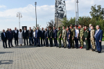 В Барнауле прошло торжественное поднятие Государственного флага России