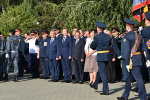 В Барнауле прошло торжественное поднятие Государственного флага России
