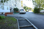 В Ленинском районе проверили ход работ по благоустройству дворовых территорий в рамках национального проекта «Инфраструктура для жизни»