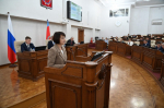 Глава Славгорода представила Заксобранию отчет о развитии муниципального округа