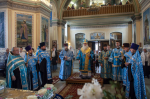 Архиерейское богослужение в канун Недели 12-й по Пятидесятнице