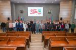В администрации Барнаула прошла встреча главы города Вячеслава Франка с "Русскими Витязями"