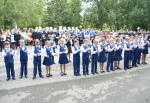 В образовательных организациях Октябрьского района прошли торжественные линейки, посвященные Дню знаний