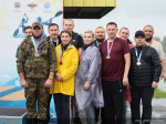 Участники программы «Алтай - земля Героев» посоревновались в гонках на лодках «Дракон»