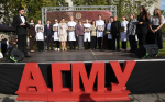 Торжественная линейка в Алтайском государственном медицинском университете: большой фоторепортаж