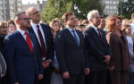 Торжественная линейка в Алтайском государственном медицинском университете: большой фоторепортаж