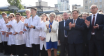 Торжественная линейка в Алтайском государственном медицинском университете: большой фоторепортаж