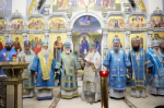 Митрополит Сергий поздравил с 35-летним юбилеем архиерейской хиротонии митрополита Ташкентского и Узбекистанского Викентия