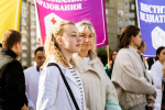 Торжественная линейка в Алтайском государственном медицинском университете: взгляд МИА "ПульS АГМУ"