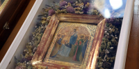 Митрополит Сергий в сонме архипастырей совершил Литургию в комплексе Синода Среднеазиатского митрополичьего округа - Алтайская митрополия