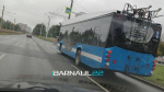 На улицах Барнаула заметили новые низкопольные троллейбусы