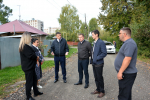 В Ленинском районе ведутся работы по асфальтированию участков дорог по улицам Совхозная и Коммунистическая за счет средств городского бюджета