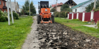 Инициативы граждан: дорожная служба приступила к ремонту улиц Черничной и 1-ой Ореховой - Администрация г. Барнаул