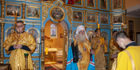 Митрополит Сергий совершил водосвятный молебен в Иверском храме семинарии - Алтайская митрополия
