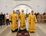 В день церковного Нового года митрополит Сергий совершил Божественную литургию в пос. Спутник