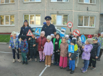 Юным барнаульцам прививают привычки безопасного поведения на дорогах