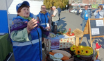В Ленинском районе на пл.Народной прошла продовольственная ярмарка
